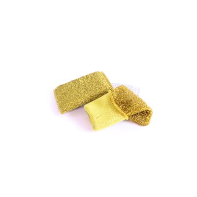 China Sustainable Dish Wash Scrub Pads Scouring Sponge Green Pads For Cleaning for sale