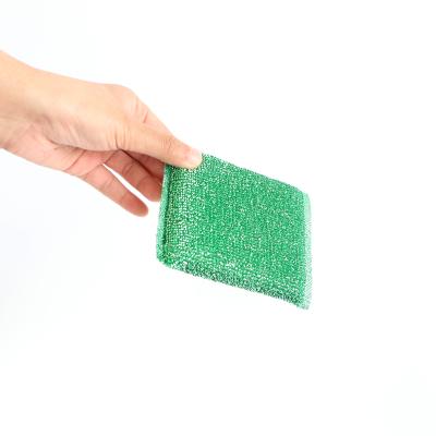 China Sustainable Colorful Dish Sponge Scrubber For Kitchen Cleaning for sale