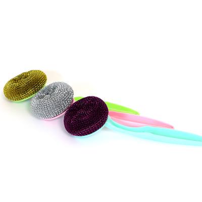 China Hot Selling Dish Plastic Scrubber Viable For Kitchen Cleaning for sale