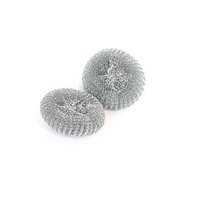 China Sustainable Galvanized Mesh Scourer For Dish Washing for sale