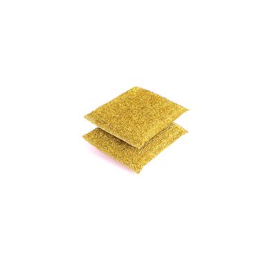 China Viable Hot Sale Steel Wire Scouring Pad Kitchen Cleaning Sponge Scourer For Pot for sale