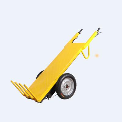 China Electric Cargo Construction Site Brick Cart Traction Brick Cart Two Wheel Hand-push Dumper for sale