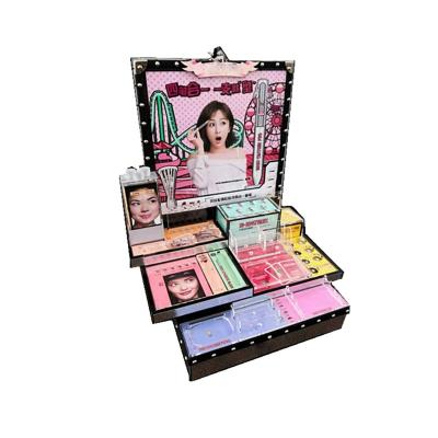 China Durable Wholesale Cosmetics Displays Custom Logo Acrylic Makeup Display Stand for sale