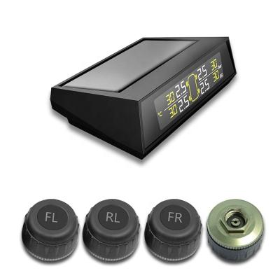 China ABS+Aluminum Alloy Solar wireless tire pressure monitor system tpms with external sensor for sale