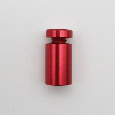 China Low Price Aluminum Sign High Quality Aluminum Fittings Standoffs Red Color For Billboard for sale