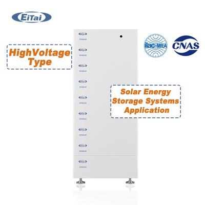 China Excellent Household Appliances EITAI 10.2KWH 7.7KW 23KWH Rechargeable Lifepo4 Safety Lithium Ion Battery Pack for sale