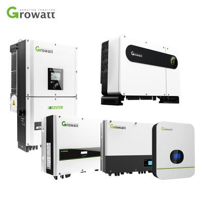 China A63 Smart Growatt 8000TL3-S Inverter DC AC Solar Inverter 8kw Ongrid Three Phase Inverter For Home 480/448/200 for sale