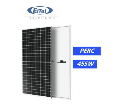 China EITAI Half Cut 445W 450W 460W Solor Panel Trina Solar Jinko OEM 144cell Solar Panel 460W 125mmx125mm for sale