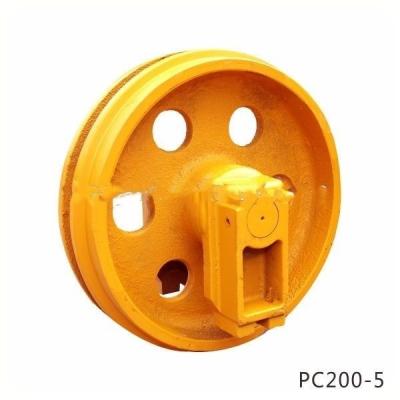 China Yellow High Strength 50mn Track Idler For Engine Parts for sale