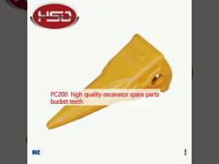 PC200  high quality excavator spare parts bucket teeth