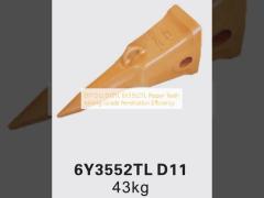 D11 D12 D12TL 6Y3552TL Ripper Teeth Mining-Grade Penetration Efficiency ‌