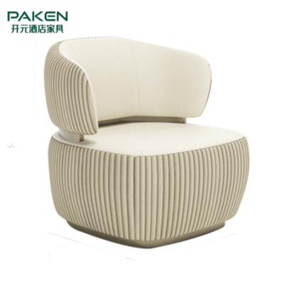 China OEM modern design custom modern villa living room single sofa chair made in china for sale