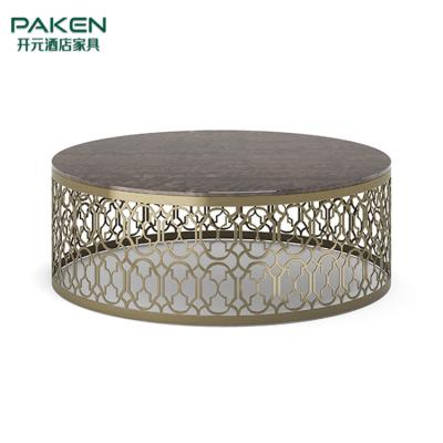 China Modern Design OEM Custom 2021 New Design Villa Hotel Living Room Center Table Modern Home Table for sale