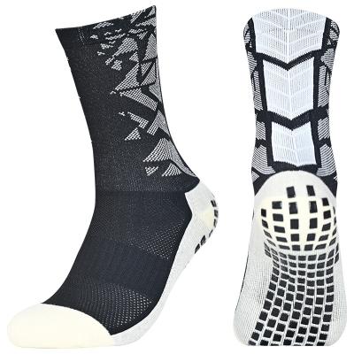 China New Sports Athletic Wholesale Adult Football Boots High Football Socks for sale