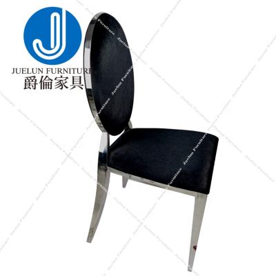 China Stainless Steel Furniture Wholesale Dining Room Chair Frame Black Hotel Room Table Chair Room White Chair Hotel for sale