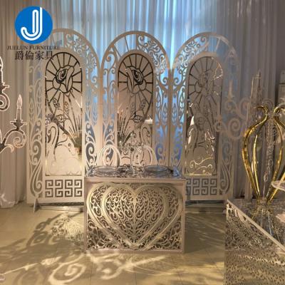 China Wedding event party birthday garden decoration backdrop photobooth white acrylic photography backdrop stand for sale