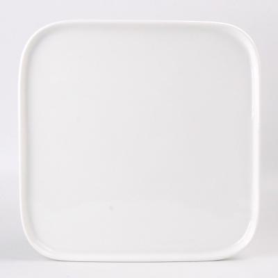 China Healthy Design Design Commercial Cater Celebration Ceramic Square Dish for sale