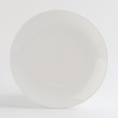 China Viable Wholesale Pure White Fine Bone China 6 Inch Round Coupe Dishes for sale