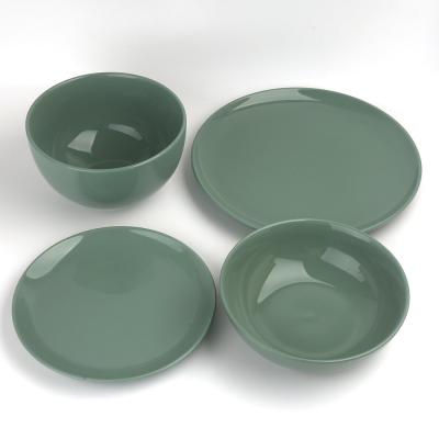 China Sustainable 20pcs Porcelain Stoneware Ceramic Dinner Sets Sets for sale