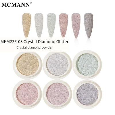 China Crystal Diamond Wholesale 36 Color Nail Gel Polish Glitter Powder Nail Polish Nail Decorate MKM236 for sale