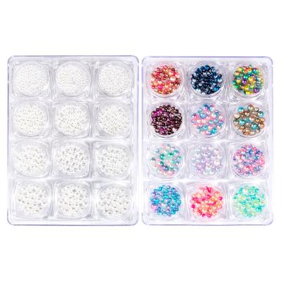 China MCMANN 2020 Fashion Girl's Colorful Fantasy Mixed Pearls Nail Art Nails Glitter Decoration For Women Jewelry Factory Wholesale for sale