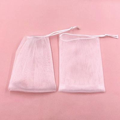 China EXFOLIATING Maikeman 9X15cm Reusable Face Detergent Shower Gel Mesh Rope Soap Mesh Bags Quick Foaming Are Available For Wholesale for sale