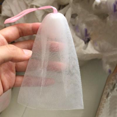 China Maikeman Household Facial Detergent Foam Rubbing Net Can Be Used For Shower Gel Shampoo Facial Cleansing Fast Foaming Net Bag for sale