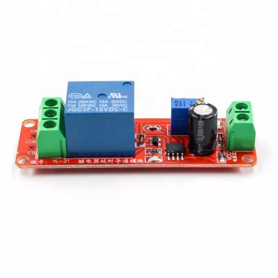 China 12V NE555 Delay Relay Controller Board Programmable Dual Mode 12V NE555 Delay Timing Timing Relay for sale