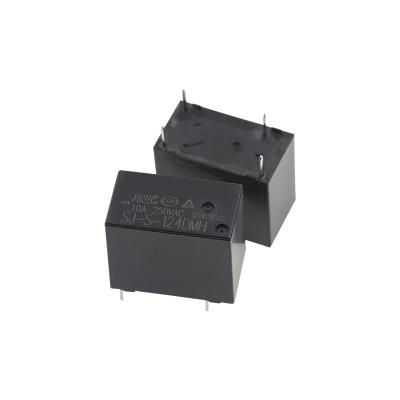 China Normally Open Relay 5A250VAC 4 Pin SJ-S-124DM (24V) Power Relay for sale