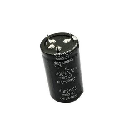 China Farad 2.7V500F Capacitor 2.7v500f 35*60 Car Standard Ultra Capacitor 2.5V500F for sale