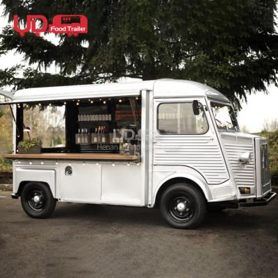 China New Design Street Vending Factory Van Fast Food Coffee Trailer Ice Cream Vegetable Processing Mobile Beer Snack Stall Bar Truck for sale