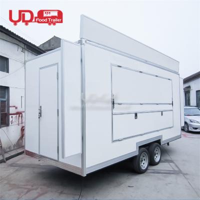 China Custom mobile fast food trailer coffee truck ice cream truck street kitchen vegetable processing plant Australian size standard for sale