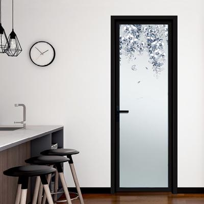 China Sound Insulation Apartment Aluminum Alloy Toilet Door Commercial Swing Door for sale