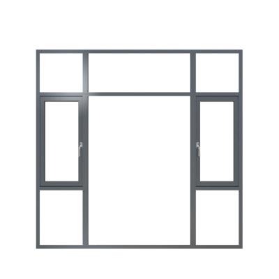 China Aluminum folding screen Rongo factory price naco monoblock window for sale