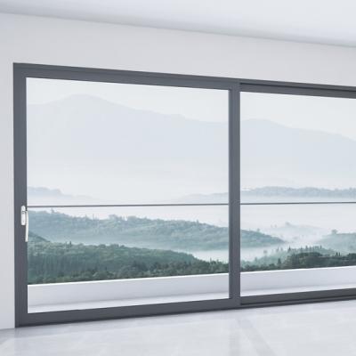 China China Manufacturer Exporter Sound Insulation Aluminum Interior Sliding Door for sale