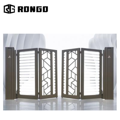 China Modern Royal Aluminum Garden Entrance Villa Gate With Malaysia Motor for sale