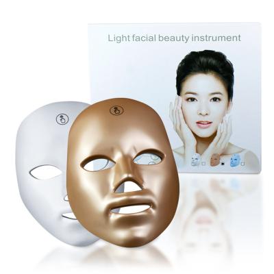 China Dye Removal USB Charge LED Face Mask Wireless 7 Color Photon Light LED Face Mask for sale