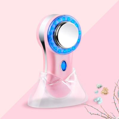 China Thermal Facial Light Therapy Collagen Device Anti-Puffiness Skin Care Beauty Equipment LED Light Massager Anti Aging Product for sale