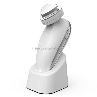 China Electric Ultrasonic Anti-Puffiness Facial Massager Face EMS Beauty Device for sale