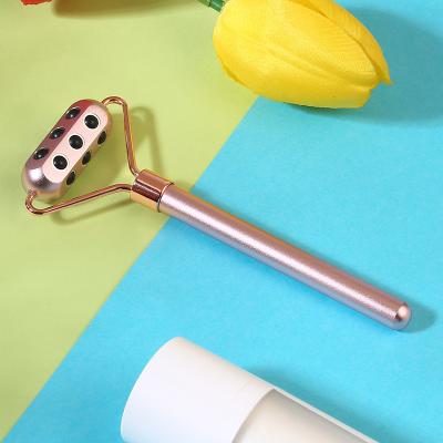 China Face Lift Beauty Skin Care Tools Wrinkle Remove Lift Face Firming Beauty Germanium Guasha Roller for sale