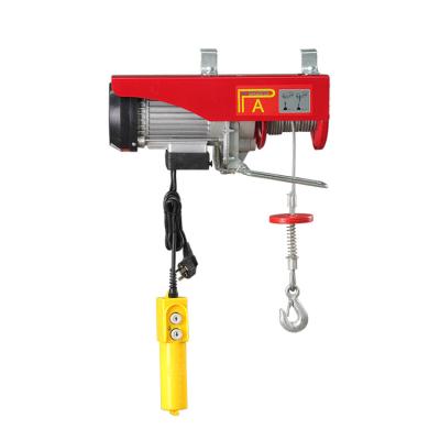 China Building material mini 50kg 1 Ton Construction Portable Outdoor Electric Hoist Chain 110v 60m Small-size-electric-shopping crane for sale