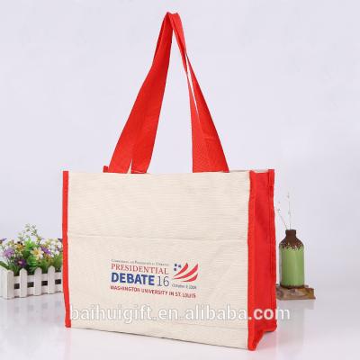 China Food Bag Cotton Sack Nonwoven Canvas Bag for sale