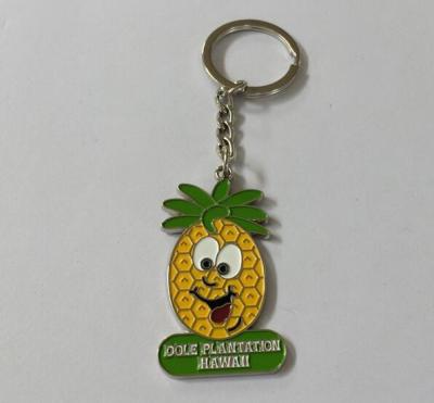 China Custom Metal Logo Metal Key Chain Promtion Gifts PVC Rubber Key Chain for sale