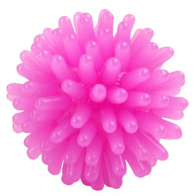 China Eco-Friendly Cute Cheap Little TPR Rubber Spooky Person Toys Party Favor Mini Spiky Ball Toys Party Supply for sale