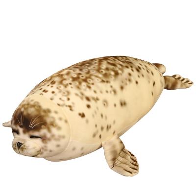 China Promotional HOT Selling Popular Realistic Sea Animal Doll Toy Sea Lion 3d Realistic Sea Animal Sits Stuffed & Plush Toy Animal for sale