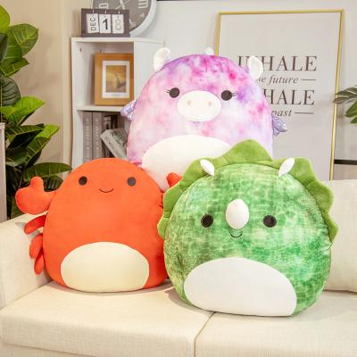 China Custom Toy Animal Squishmallow Plush Stuffed & Plush Cartoon Dinosaur Stuffing Toys for sale