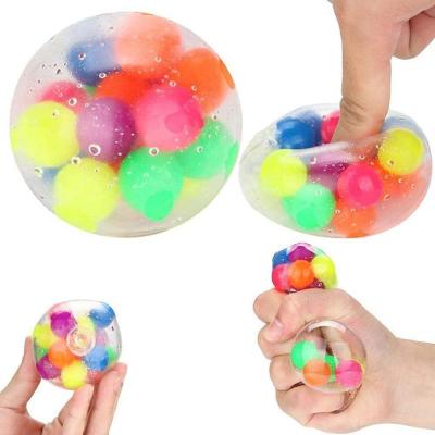 China Squishy Toy DNA Squishy Stress Ball 4-Pack Color Sensory Relieve Tension Toys Squeeze Squishy Person Toy Squishy Dna Ball for sale