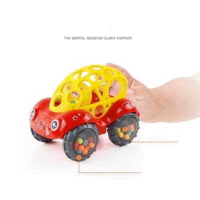 China Safety Shantou Baby Gift Sets For Newborns Baby Rattle Car Educational Toy Plastic Hand Shake Rattle Safety For Baby for sale