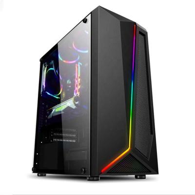 China Desktop Case Glass Tower Computer Gaming Case Gamer PC Atx Computer Cases & casos de towers computer games and towers for sale