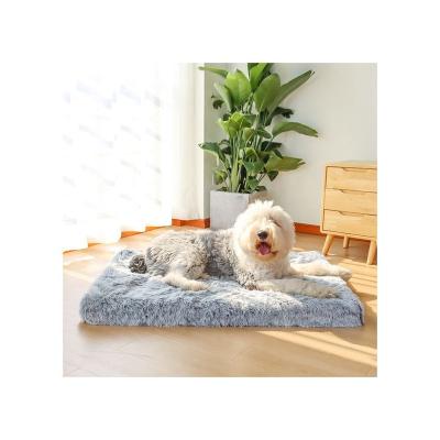 China Outer: PV Velveteen Inner: Sponge Guaranteed Quality PV Velveteen Cushion Cozy Warm Sleep Corrugated Pet Blanket Mat for sale